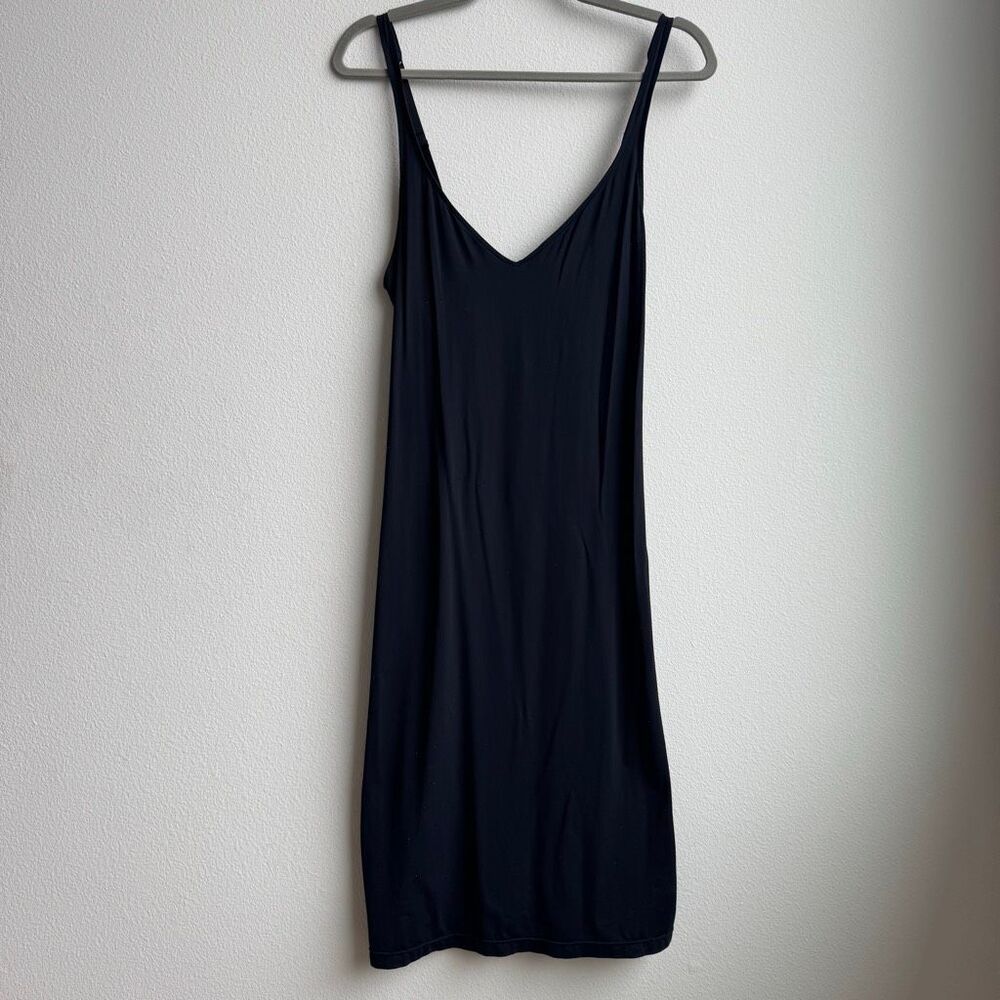 Cosabella Amore Women’s Classic Black Nightie Chemise Mini Cami Slip Dress Large